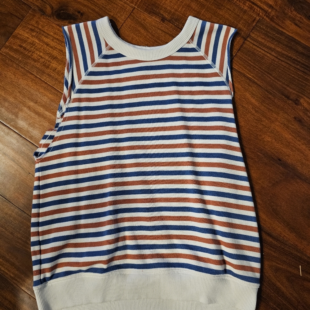 Aerie distressed sleeveless sweater